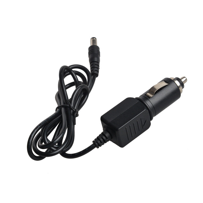 12V1A Car Charger 12W Cigarette Lighter Direct Car Charger Dc Head 5521 Plug Charger