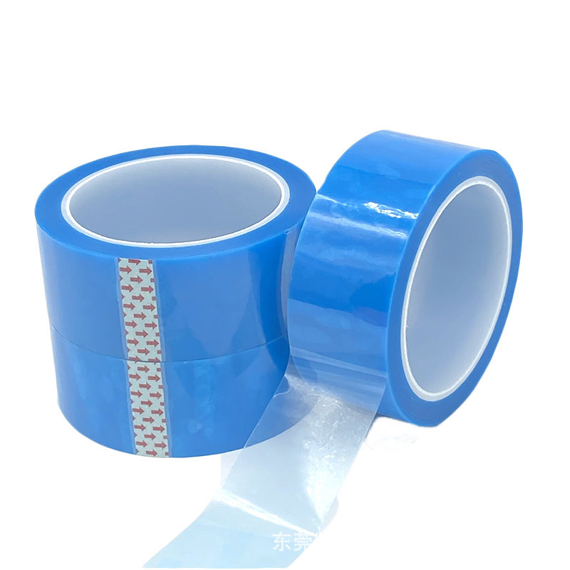 Manufacturer Wholesale Pet Blue Fixing Tape for Refrigerators and Home Appliances, Traceless, Temperature-Resistant, Waterproof, Non-Residue Adhesive, High Temperature Resistance