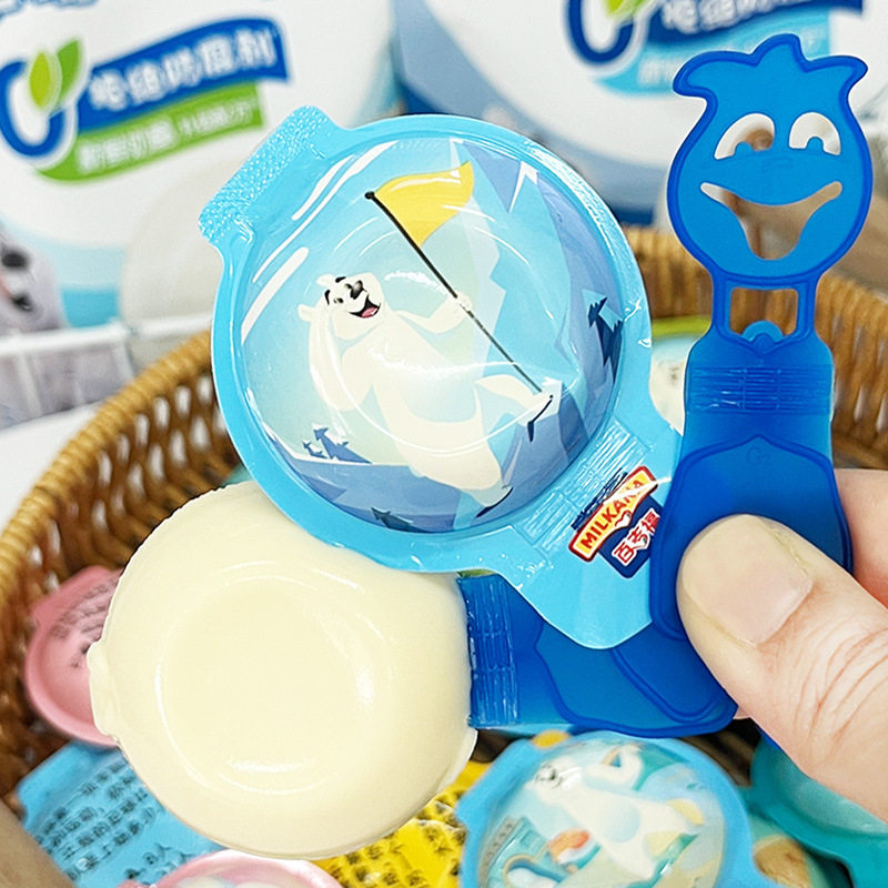 Baijifu bar cheese 100g/5 Pack 24 bags/box original fruit milk bar children snacks