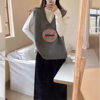 Spring New Chinese style elegant National style knitted vest women's embroidered high-grade sweater vest waistcoat