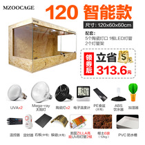 Reptile OSB rearing box Lu tortoise box equipment suit lizard Hedgehog Incubator Pet Box Solid Wood Glass Door Case