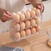 Egg Storage Box Refrigerator Side Door Storage Rack Kitchen Special Organization Artifact Storage Rack Holder Reversible Crisper Box