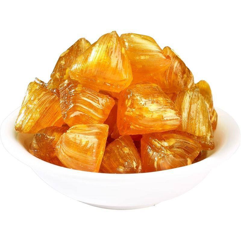 Authentic Suzhou Specialty Pine Nut Rice Dumpling Candy, Nostalgic Childhood Leisure Snack, Traditional Triangular Candy with Less Pine Nuts