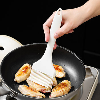 Japanese Silicone Oil Brush Widened Large High Temperature Resistant Sauce Brush Oil Brush Oil Barbecue Brush Oil Tool Food Grade Cross-border