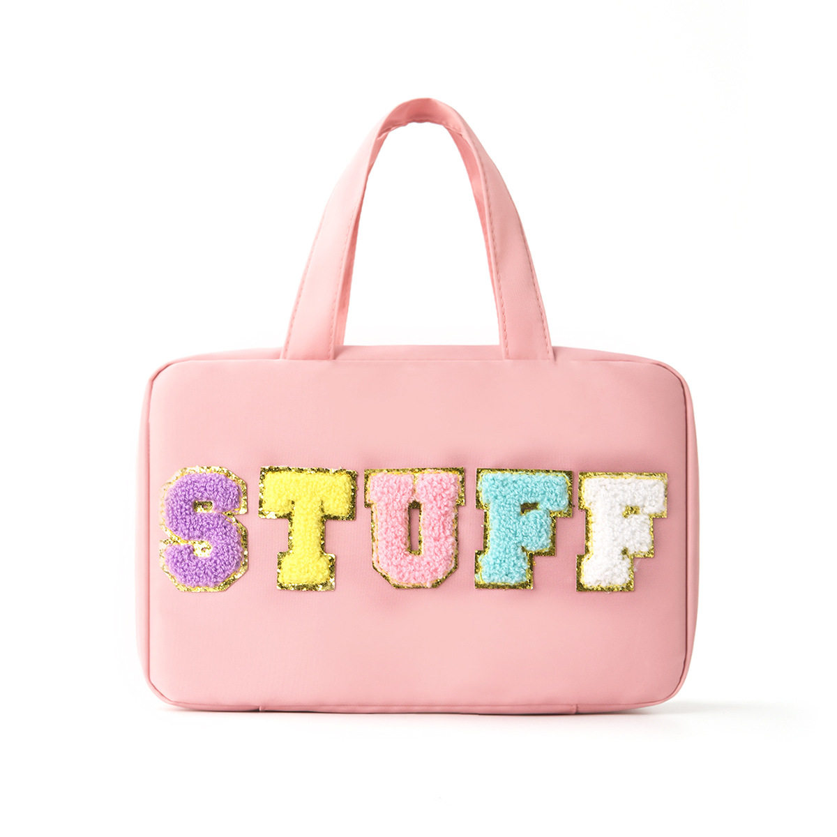 Cross-border Large Capacity Cosmetic Bag 40% Fold Dry and Wet Separable Portable Hanging Toiletries Storage Cosmetic Bag