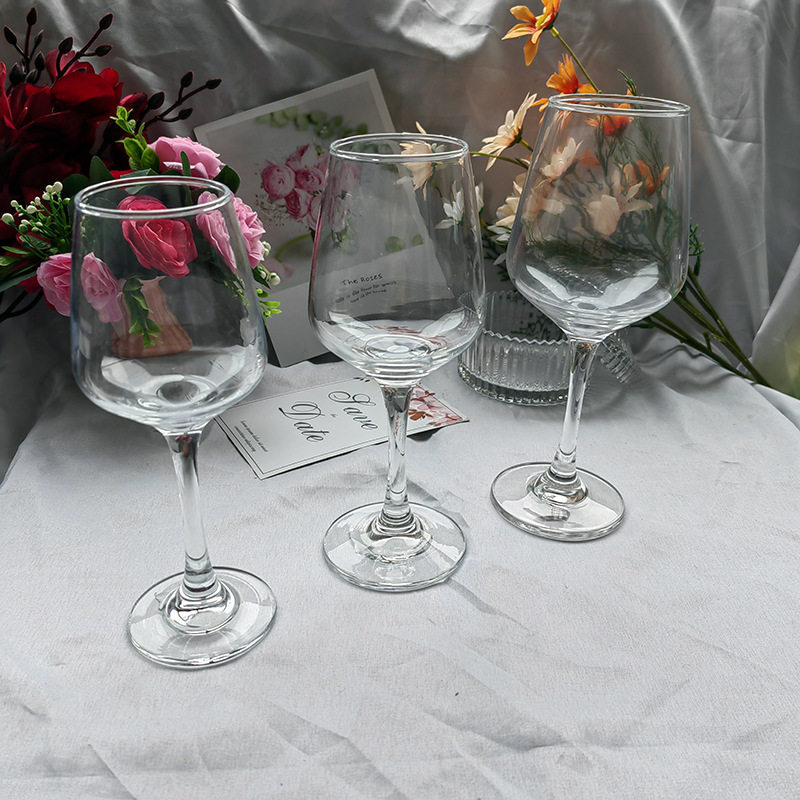 Factory Direct red wine glass multi-specification charming wine glass lead-free calcium glass cocktail Cup goblet Cup