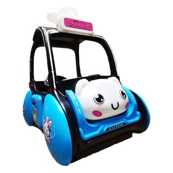 Square amusement car night market stall children bumper car New luminous double parent-child electric go-kart off-road vehicle