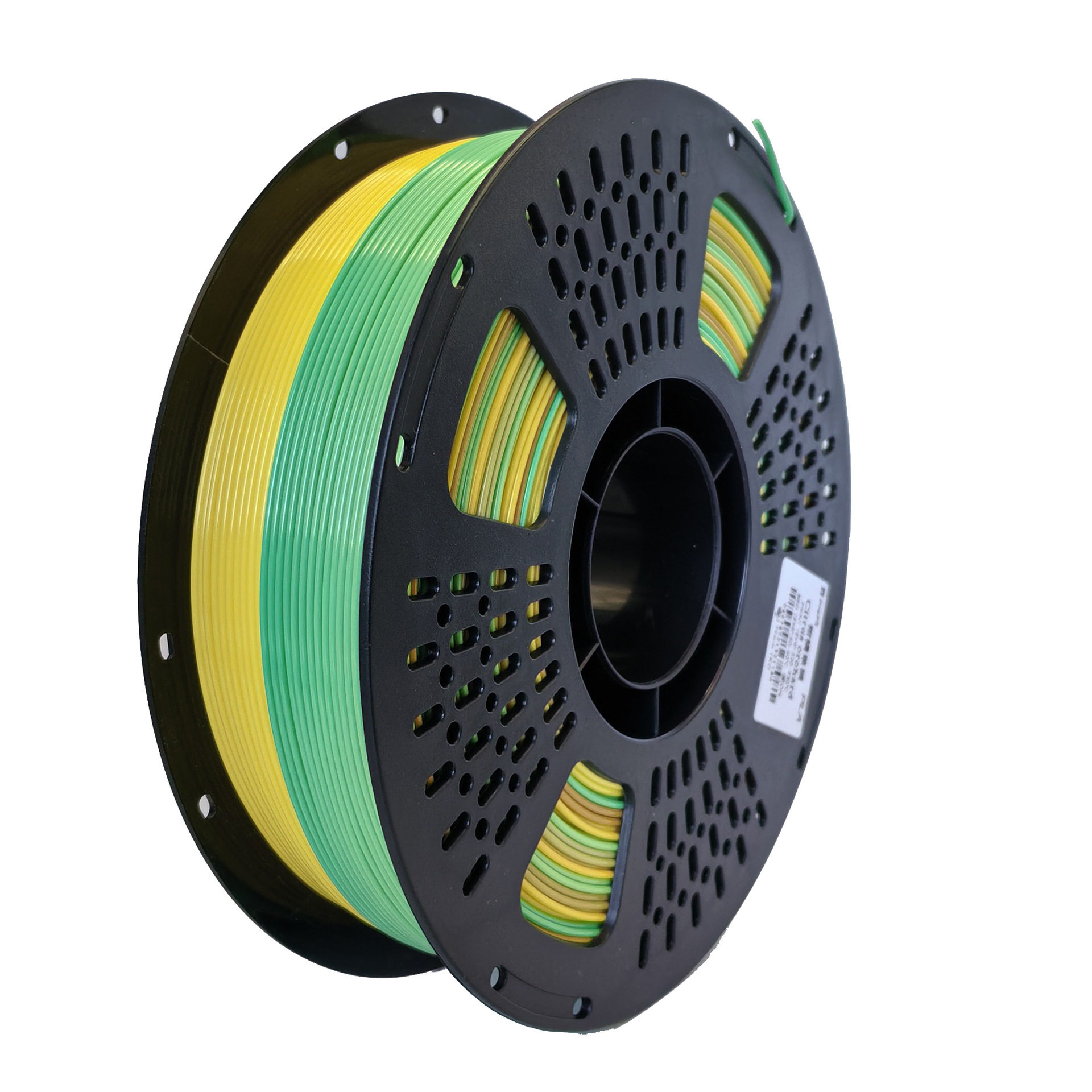 Pufei เส้นใยสำหรับเครื่องพิมพ์ 3D PLA+ เส้นใย PLA สีรุ้ง เส้นผ่านศูนย์กลาง 1.75 มม. เส้นใย 3D หลากสี