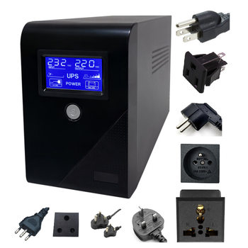 Ups Uninterruptible Power Supply 650Va360W110V220V750Va Computer Monitoring Power Outage Protection Export Customization