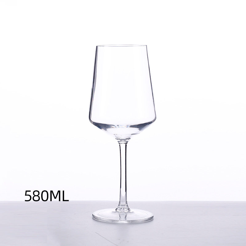 PC Plastic Champagne Glass Red Wine Glass Bar Acrylic Red Wine Glass Transparent Goblet Brandy Wine Glass