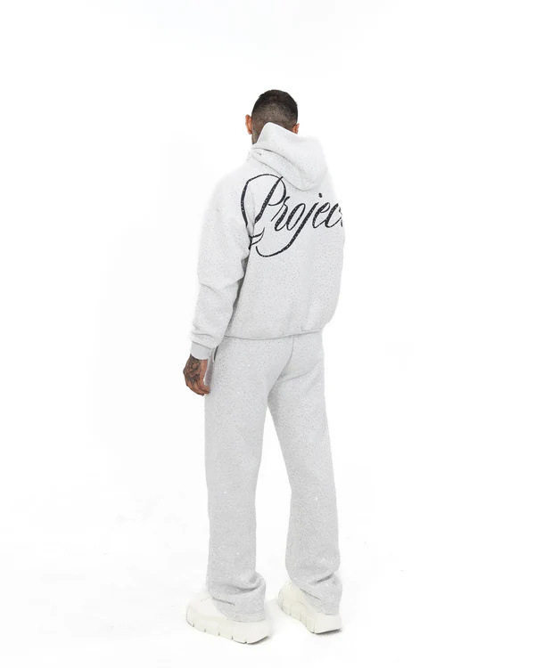 Unisex Starry Sky Graphic Sweatshirt Set Trendy Rhinestone Letter Design Fall Winter Fashion Wholesale Available