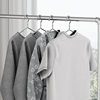 304 Stainless Steel Clothes Hanger Extra Thick Solid Clothes Hanger Cool Clothes Support Non-Slip Support Clothes Hanging Clothes Hook