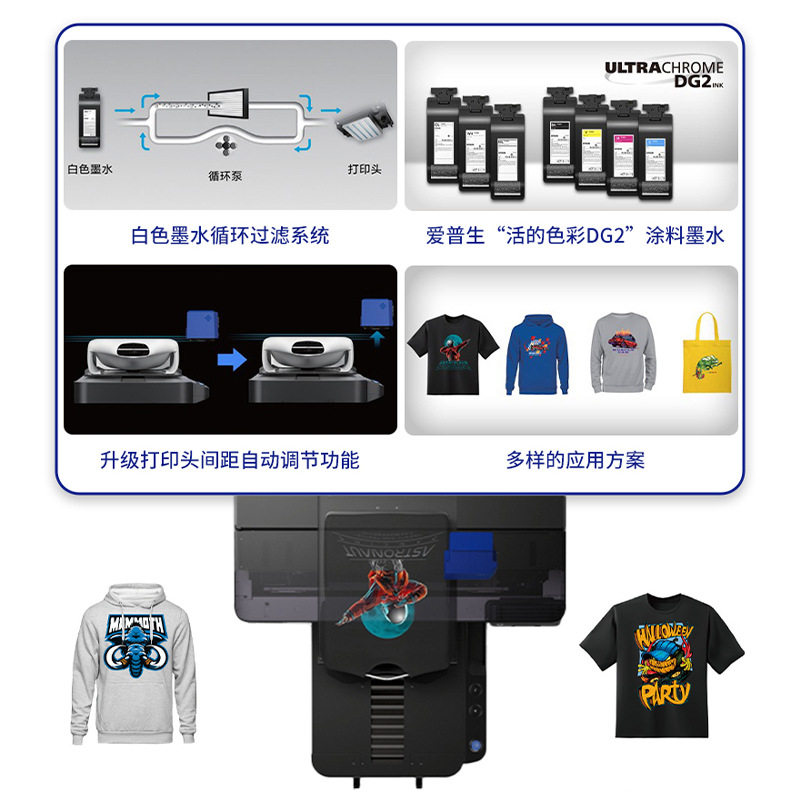 Epson Epsonf2280 Digital Direct Printing Printing Machine Clothing Fabric Printing Machine Sublimation Printer Equipment
