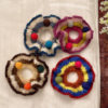 Hand-Knitted Colorfulful Ball Hair Band for Women to Tie Balls, Hair Rope, Rubber Band, High Elasticity and Durable Head Flower Hair Accessories