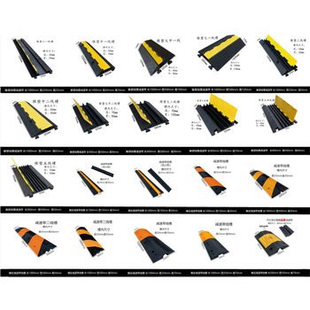 Rubber Pvc Cable Duct for Threading Wires, Indoor and Outdoor Cable Protection, Cable Gland Cover, Rubber Speed Bump