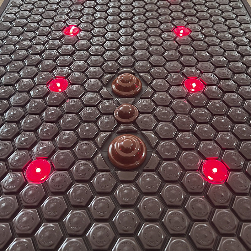 Tourmaline Loess Ball Warm Compress Mattress to Expel Moisture and Cold, Jade Heated Health Mattress, Graphene Stone Mattress