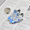 6 College Blue (a pair of nude shoes)