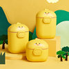 Cartoon Yellow Duck milk powder box portable moisture-proof portable box creative spoon powder separation milk powder storage box size