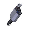 Explosive car charger one drag four telescopic 120W super fast charge multi-function cigarette lighter universal mobile phone car charger