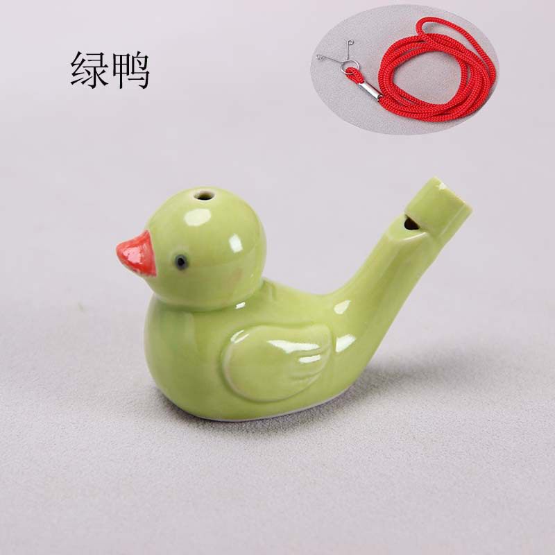 陶瓷工艺品12557水鸟口哨 儿童音乐陶笛 旅游景区热销工艺品哨子