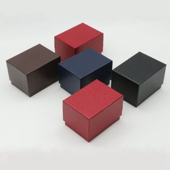 Heaven and Earth Cover Pebbled Watch Box Imitation Leather Watch Box Carton Watch Mechanical Display Storage Packaging Watch Box Gift Box