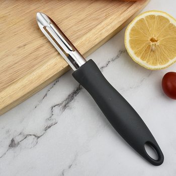 Wholesale Double Blade Melon Planer Stainless Steel Fruit Peeler Plastic Handle Cross Planer Fruit Peeler Kitchen Tools