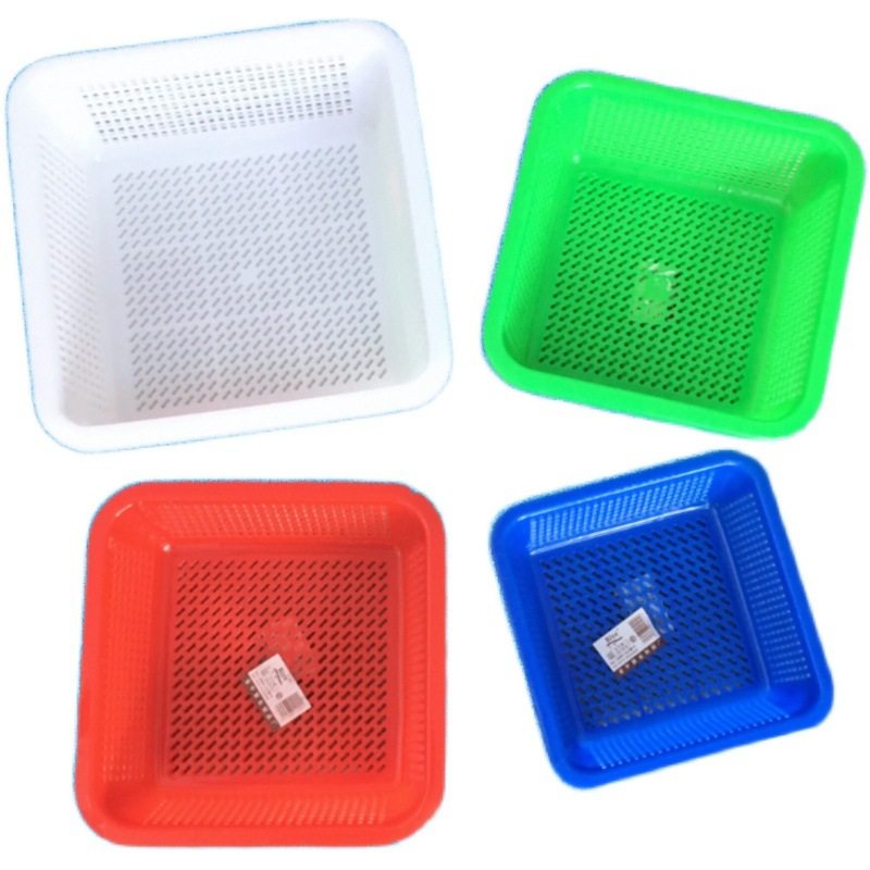 Kindergarten Plastic Small Frame Storage small size Mini Malatang Restaurant Children's Small Basket Square Storage Basket