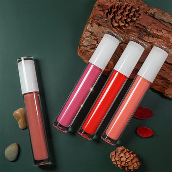 Foreign Trade Cross-Border Makeup Pearlescent Mirror Lip Gloss Liquid Lipstick European and American Lip Glaze Wholesale Hot-Selling Highlighter