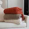 Scandinavian Retro Knitted Bedside Blanket Decorative Towel Sofa Cover Blanket Office Blanket Air Conditioning Blanket Nap Blanket Thread Blanket
