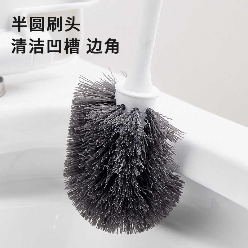 Bathroom Toilet Brush Long Handle Hard Hair Dead Angle-removing Multi-functional Household Wall-mounted Toilet Wall-mounted Toilet Brush