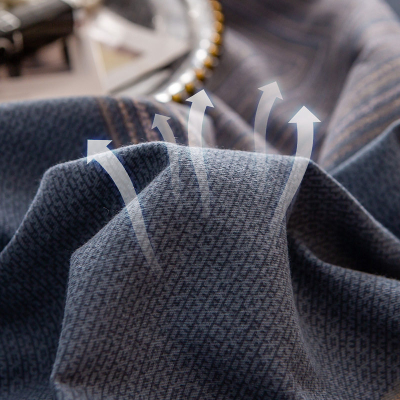 Blended Cotton Pillowcases 48X74Cm, a Pair, Breathable and Thickened, Single Student Dormitory, All-Cotton Single Pillowcase