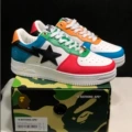 Bape sta - white blue red