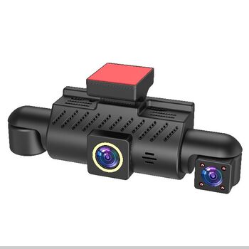 Four-Lens Driving Recorder 4K High-Definition Night Vision 1080 Front and Rear Left and Right Video Parking Monitoring Gps Car Dvr