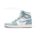 AJ1 high top Tiffany [top layer cowhide] cross-border exclusive
