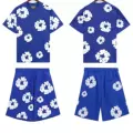 Foam Blue Set [White Wreath]