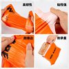 Orange New Material Express Bag Waterproof Destruction Bag E-commerce Thickened Packaging Bag Package Logistics Packaging Bag Wholesale