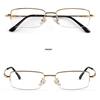 Business Full-Frame Memory Alloy Eyeglass Frames Ultra-Light Small Square Men's Metal Eyeglass Frames for Myopia Wholesale in Danyang