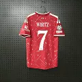 Home fan edition #7 jersey + champions league armband