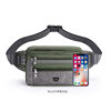Multi-functional new trendy men's waist bag outdoor leisure large capacity business wallet work messenger bag