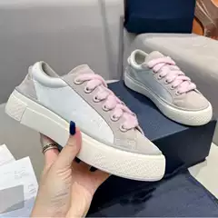 2025 new D fashion brand ethnic style woolen casual versatile board shoes embroidered B33 men's shoes lovers women's shoes