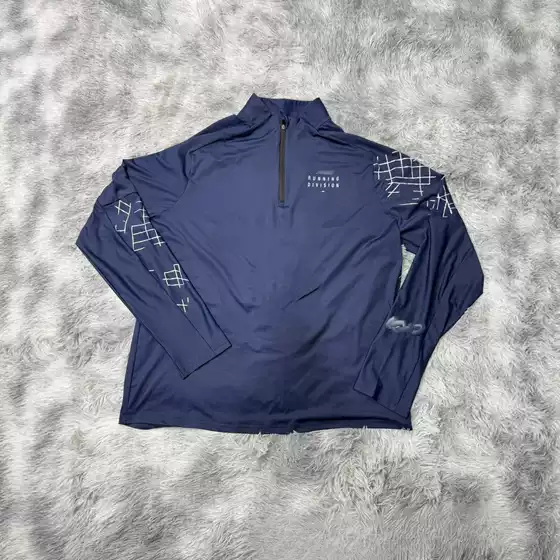 Spring and Autumn Sports Quick-Drying Long-Sleeved Men's Outdoor Running Fitness Training Mountaineering Breathable Elastic Long-Sleeved Shirt with No Pattern