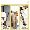 Good Wife Adjustable Floor-Standing Clothes Drying Rack for Indoor Home Use, Balcony Folding Telescopic Clothes Hanger, Mobile Quilt Drying Tool
