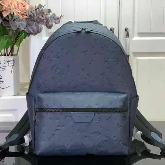 Foreign Trade 2025 New Leather Bag Men's Large Capacity Business Backpack School Bag Fashion Trendy Versatile Bag