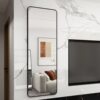 Dressing Mirror, Home Full-Length Mirror, Wall-Mounted, Girls' Bedroom Dressing, Vertical Floor-Standing Fitting Mirror, Non-Deformable