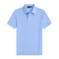 Polo sky blue yellow label