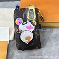 Graffiti coin purse