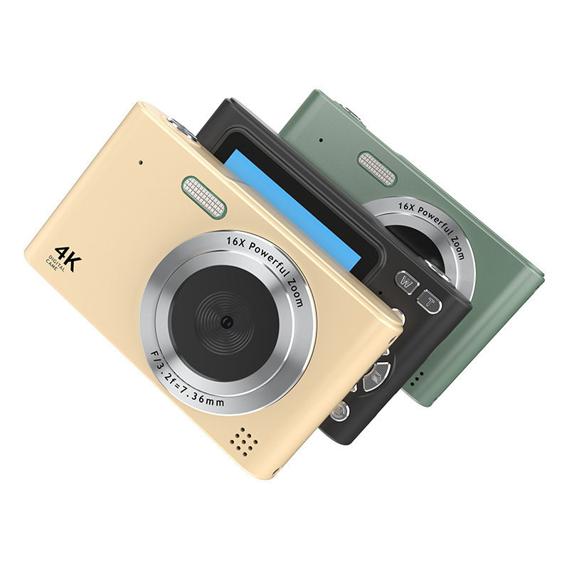 New Digital Camera Ccd Student Camera Retro Digital 4K Camera Can Be Transferred to Mobile Phone High-Value Gifts Wholesale