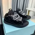 Black multi-laces