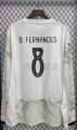 2526 portugal away long sleeve printed number 8