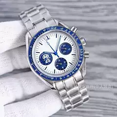 Cross-Border Trade European Snoopy Speedmaster Chronograph Men's Watch Multi-Function Chronograph Three-Eye Six-Hand High-Quality Men's Watch